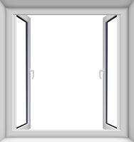 Fenêtres et portes en PVC de qualité HC, à économie d'énergie, profilé, construction, fenêtre à battant en PVC, fenêtre coulissante avec moustiquaire