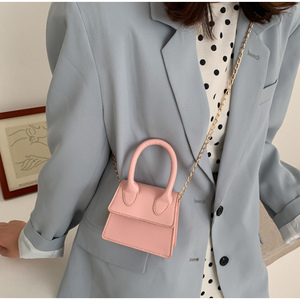 Mujer retro de cuero de la pu <span class=keywords><strong>mango</strong></span> superior patrón de cocodrilo hombro de la cadena bolso <span class=keywords><strong>bandolera</strong></span> mini bolsas mujeres - Product Image 6