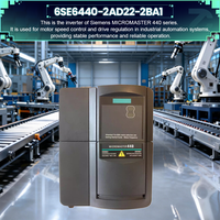 Variador de Frecuencia Siemens MICROMASTER 440 6SE6440-2AD22-2BA1, 2.2kW, 380-480V, 3AC, Disponible en Fábrica