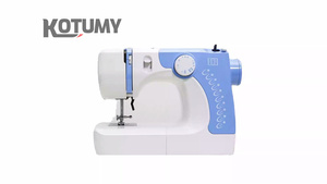 Machine à coudre portable 12 points intégrés Double fil <span class=keywords><strong>pour</strong></span> débutant artisanat bricolage Mini Machine à coudre - Product Image 6