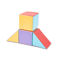 Blocs de construction drôles pour enfants en gros aire de jeux intérieure jouets éducatifs doux cadeau de noël