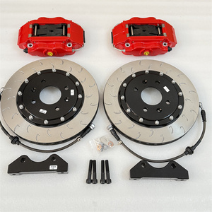 Piezas de coche de alto rendimiento, Kit de freno grande, pinza de freno, 4 ollas para Honda Civic <span class=keywords><strong>Mini</strong></span> <span class=keywords><strong>Cooper</strong></span> r56 Ford Focus ST <span class=keywords><strong>MK3</strong></span> Mazda nuevo - Product Image 5