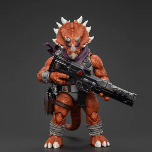 JOYTOY TMNT - Triceraton Soldat d'infanterie, figurine articulée à l'échelle 1/18, modèle de collection, figurine miniature, statue de personnage - Product Image 2