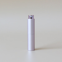 5ml Portable or noir mat aluminium métal torsion décanter recharge rechargeable parfum atomiseur pompe vaporisateur bouteille