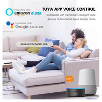 Plafonnier LED intelligent moderne pour intérieur, télécommande par application, forme ronde, avec mode fête