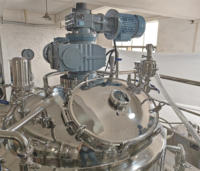 Machine de fabrication de mayonnaise Mayonnaise industrielle à haute Quilty100L-1000L Ligne de production de mayonnaise Machine à émulsifiant sous vide