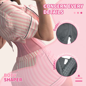 2025 nuevas Colombianas Fagas Reductoras fajas posparto <span class=keywords><strong>Tummy</strong></span> <span class=keywords><strong>Tuck</strong></span> Shapewear Butt Lifter Body Shaper para mujeres - Product Image 4