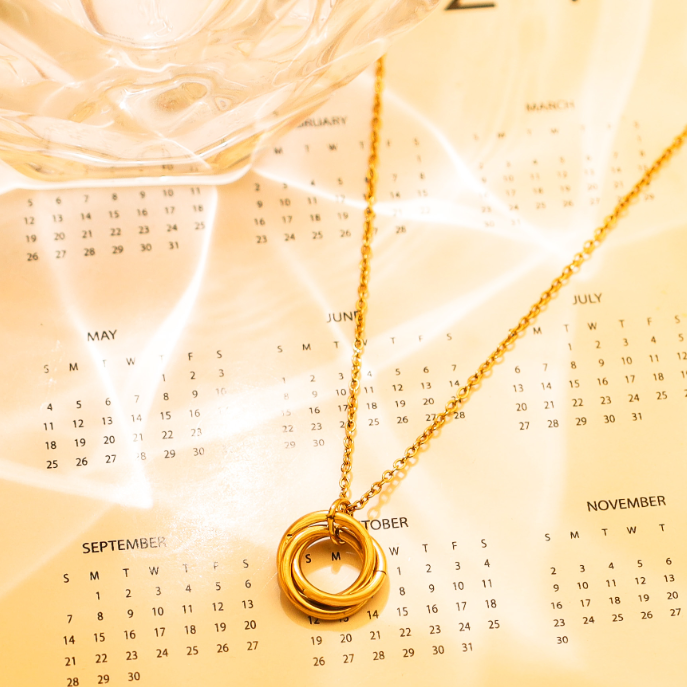 Fashion Accessories Love Zircon Collarbone Necklace