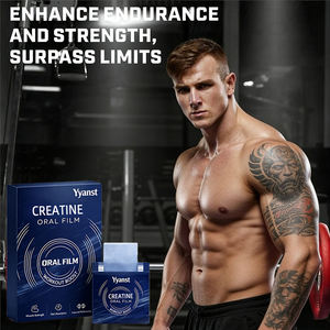 Tiras Orales de Creatina Pura Veganas y Sin Gluten para Aumentar la Masa Muscular, la Fuerza y la Resistencia en Adultos y Niños, con Soporte OEM/ODM - Product Image 5