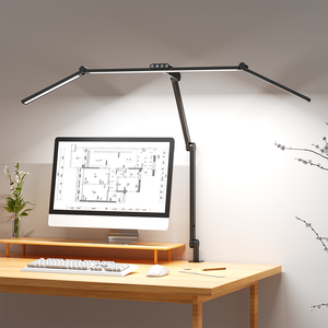 Lámpara de Escritorio LED con Abrazadera para Arquitectos, Luz de Mesa de Diseño para Oficina, <span class=keywords><strong>Mesita</strong></span> de <span class=keywords><strong>Noche</strong></span>, Sala de Lectura, Sala de Estar - Product Image 1