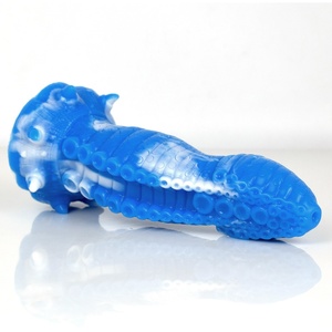 ของเล่นทางเพศรูปปลาหมึกยักษ์ขนาด 21.5 ซม. ของเล่นเซ็กส์รูปทรงเอเลี่ยน ดิลโด้ยางรูปอวัยวะเพศชาย ดิลโด้รูปสัตว์ประหลาดสำหรับผู้หญิงและผู้ชาย - Product Image 3