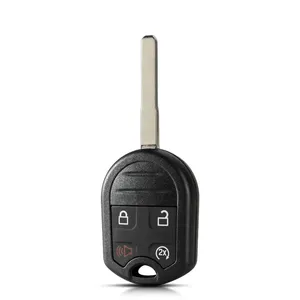 Porte-clés de voiture pour <span class=keywords><strong>Ford</strong></span> Edge Explorer <span class=keywords><strong>Ranger</strong></span> Expedition Mustang Escape Taurus Mazda Tribute-Clés de véhicule à 3/4/5 boutons - Product Image 2