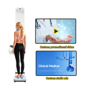 เครื่องชั่งน้ำหนักอัจฉริยะ Minter พร้อมวัดส่วนสูง น้ำหนัก <span class=keywords><strong>มวล</strong></span><span class=keywords><strong>กาย</strong></span> วิเคราะห์องค์ประกอบร่างกาย และวัดความดันโลหิต สำหรับคลินิกสุขภาพ - Product Image 2