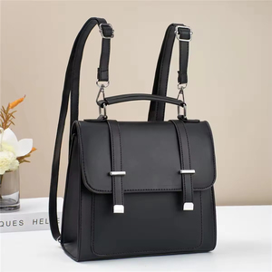 2026 Vintage Small <b>Backpack</b> Shoulder Bag Women Soft Pu Leather Crossbody Bag Multifunction Casual <b>Lady</b> Handbag - Product Image 1