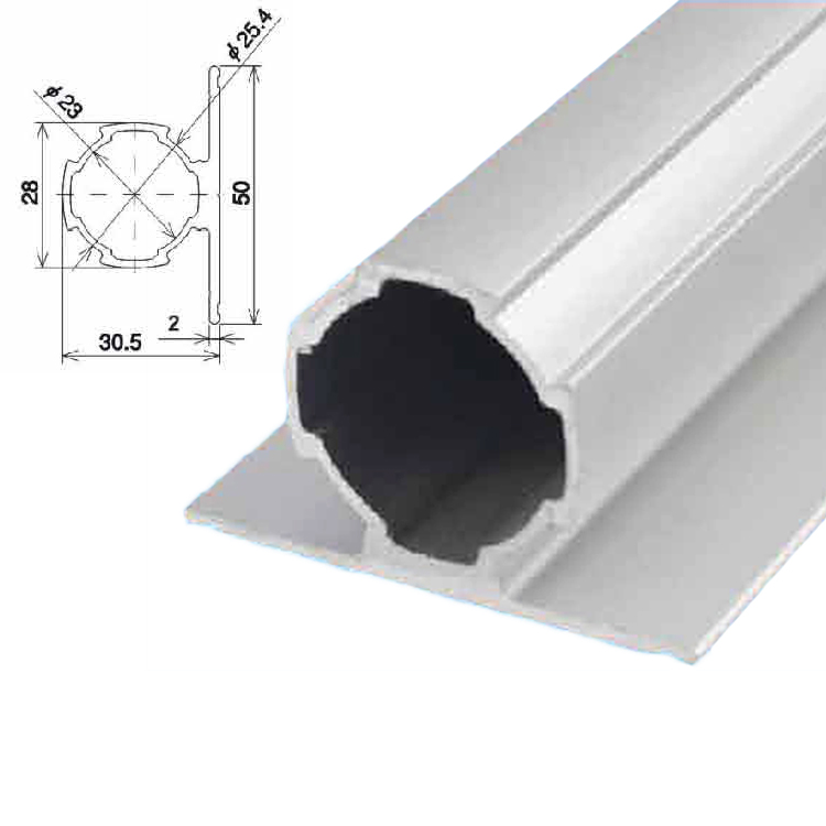 Дизайн для профиля полки алюминиевого подгонял серебряный OEM поверхностные серии заканчивают мельницу квадрата цвета квартиры закала 2