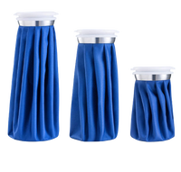 Sac de glace réutilisable en promotion pour soulagement de la douleur, thérapie chaude et froide, poche de glace de 6 pouces directement de l'usine