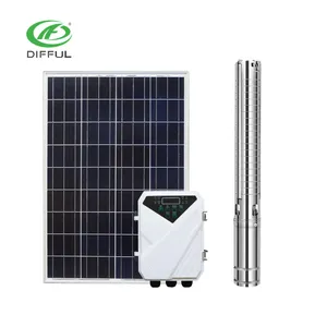 3 inch solar deep water pump solar water pump with solar power
