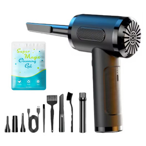 Air <strong>Duster</strong> Blower Gun Cleaning Gel Cleaning Kit 6000Mah Portable Compressed <strong>Electric</strong> Air <strong>Duster</strong> for Car Home <strong>PC</strong> Keyboard - Product Image 1