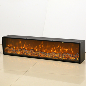 Decoración interior montado en la pared empotrado <span class=keywords><strong>LED</strong></span> llama Flamm TV stand construido en <span class=keywords><strong>chimenea</strong></span> eléctrica insertar 65 pulgadas <span class=keywords><strong>sin</strong></span> <span class=keywords><strong>calor</strong></span> - Product Image 3