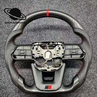 Volant de voiture en fibre de carbone adapté aux Lexus LC300, LX600, IS, LS, GS, RX, LX, GX450, GX460, IS250, IS300, IS350, NX, GX, RCF