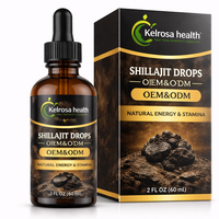 Fabricant OEM de compléments nutritionnels, gouttes de Shilajit de résine himalayenne pure pour soutenir le système immunitaire
