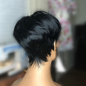 <strong>Pixie</strong> Cut <strong>Wigs</strong> 13x4 Lace Front Closure <strong>Wigs</strong> Human Hair Pre Plucked Brazilian Virgin Hair Glueless Lace Straight <strong>Wigs</strong> for Woman - Product Image 5