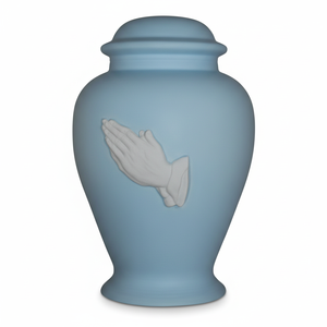 Urnas decorativas modernas para cenizas Urnas funerarias masculinas y femeninas de estilo americano hechas a mano para entierro a precio mayorista - Product Image 1