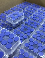 Peptida Tembaga Biru 99% GHK-CU CU50 Tripeptida Bahan Baku Kosmetik Bubuk Biru