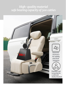 Sedile Auto di Lusso in Pelle Programmabile Girevole e con Sollevamento Verticale (Capacità di Carico/Sollevamento 150kg) Progettato per Persone con Disabilità - Product Image 3