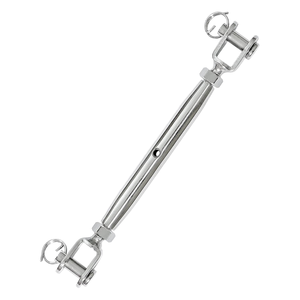 Kit de fixation de câble pour garde-corps en acier inoxydable, avec embout de câble à vis, corps ouvert/fermé, tendeur à vis, poli et usiné - Product Image 1