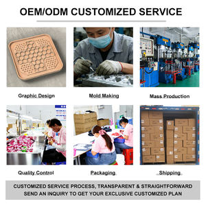 ชามอาหารสัตว์เลี้ยงแบบซิลิโคนเกรดอาหาร ป้องกันการกินเร็ว สำหรับแมวและสุนัข พร้อมแผ่นรองเลีย  รับทำโลโก้ตามสั่ง - Product Image 4