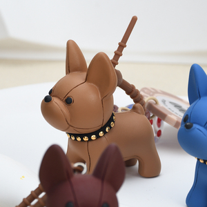 Sáng Tạo Monte Carlo chip xe Keychain, cao cấp cảm thấy, trực tuyến màu đỏ gói túi Mặt dây chuyền, các cặp vợ chồng quà tặng, trái tim quyến rũ - Product Image 5