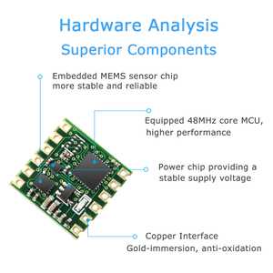 Độ chính xác cao wt901 3-trục ahrs mpu9250 gia tốc Con quay hồi chuyển từ trường & rung cảm biến đo lường - Product Image 2