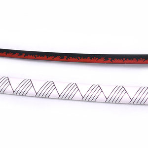 Style japonais <span class=keywords><strong>Katana</strong></span> épée démon tueur Rengoku Kyoujurou Anime personnage véritable bois samouraï jouet épée - Product Image 5