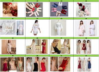 Vente en gros de vêtements de nuit pour demoiselle d'honneur, mariée, mariage, fête, chemise de nuit, peignoir pour femmes