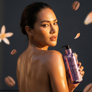 Gel Douche Parfumé Kiss My Body Fierce 380 ml – Lavant Corporel Hydratant : La Fusion Audacieuse de Café Énergisant et Fleur d'Oranger - Product Image 2