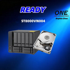 قرص صلب داخلي جديد أصلي من Western Digital بسعة 8 تيرابايت طراز ST8000VN004 بسرعة 7.2 ألف دورة في الدقيقة للمؤسسات، مقاس 3.5 بوصة بواجهة SATA - Product Image 2
