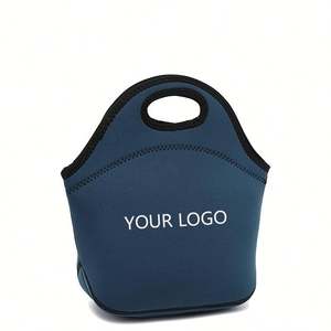Custom Neoprene <b>Lunch</b> Tote Insulated Reusable <b>Lunch</b> <b>Bag</b> <b>Box</b> With Zipper Large Capacity Portable Thermal Insulation <b>Lunch</b> <b>Bags</b> - Product Image 1