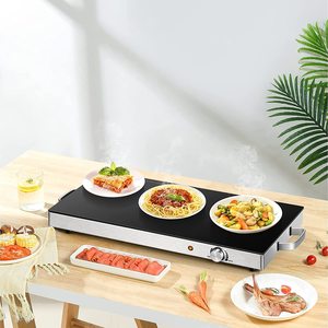 Commercial Rectangular Food Warmer 150C Buffet Heating Plate Coil <b>Timer</b> Child Lock Anti-Scald for Restaurant Hotel Commercial - Product Image 1