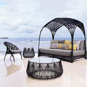 Chaise longue de jardin de haute qualité, mobilier d'extérieur pour hôtel, lit de soleil pour piscine, chaise longue - Product Image 1
