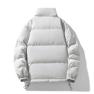 CLARKE QUEEN personnalisé hommes hiver 85% <span class=keywords><strong>blanc</strong></span> canard doudoune avec fermeture à glissière respirant Parka chaud doudoune - Product Image 4