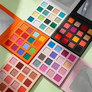 Palette <span class=keywords><strong>de</strong></span> fards à paupières carrée 22 mm haute saturation, 16 teintes assorties, effet maquillage stable, vente en gros - Product Image 4