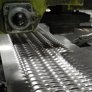 مكافحة زلة المجلفن لوح فولاذي الألومنيوم مقبض ماسي تبختر قناة صريف الممشى - Product Image 2