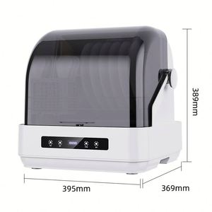 Lave-vaisselle portable de comptoir compact mini semi-automatique, capacité 4 couverts, nettoyage intelligent pour maison, cuisine, appartement - Product Image 3