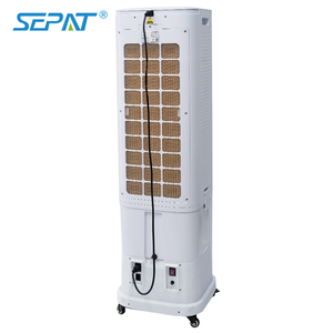 Garasi luar ruangan 25L tangki Air baterai isi ulang tenaga surya Air kipas pendingin udara pendingin untuk rumah - Product Image 4