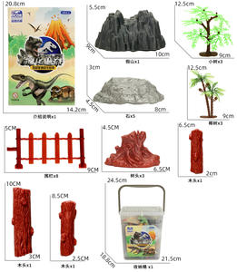 Juego de dinosaurios en 3D, juguete realista de dinosaurios - Product Image 6