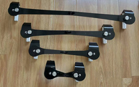 Poignées d'exercice à rotation 360° avec aimant, pour tirer vers l'arrière et presser vers le bas, barre latérale rotative pour triceps