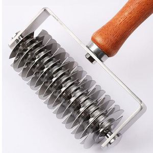 Rouleau à pâtisserie professionnel en acier inoxydable, écologique, compatible lave-vaisselle, pour la pâtisserie, les biscuits, les tartes et les croûtes - Product Image 5