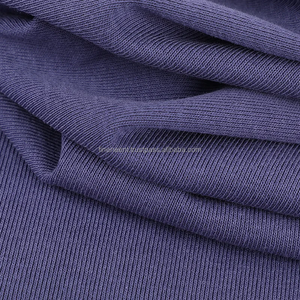 Premium Quality Organic Weft 40S Double-Sided 170gsm T Shirt <b>Fabric</b> 73.5% Cotton 26.5% Polyester 1*1 Rib Girls' Boys' Clothing - Product Image 3