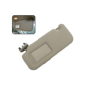 แผ่นบังแดดในรถยนต์พร้อมกระจกแต่งหน้าสำหรับโตโยต้า โคโรลล่า ปี 2007-2013 ติดตั้งบนหลังคาแบบยึดด้วยสกรู - Product Image 2